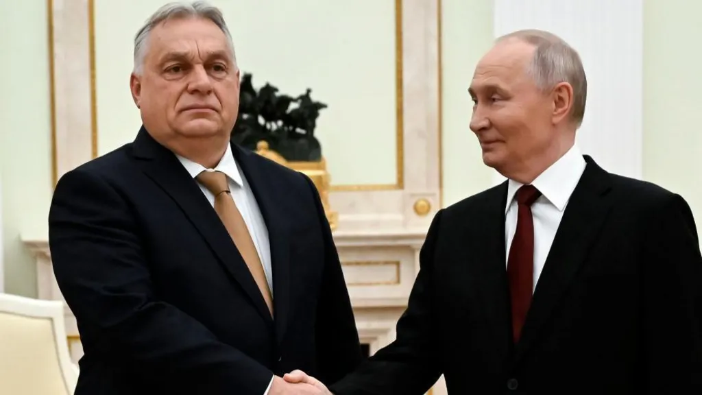 Hungary's Orban defies EU partners and meets Putin again in Moscow
