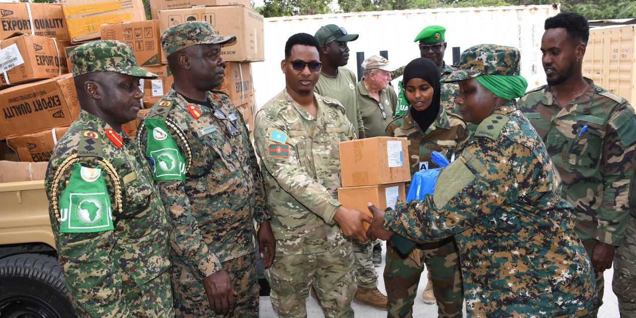 UPDF Receives Vital Medical Supplies to Support Civil-Military Cooperation in Somalia