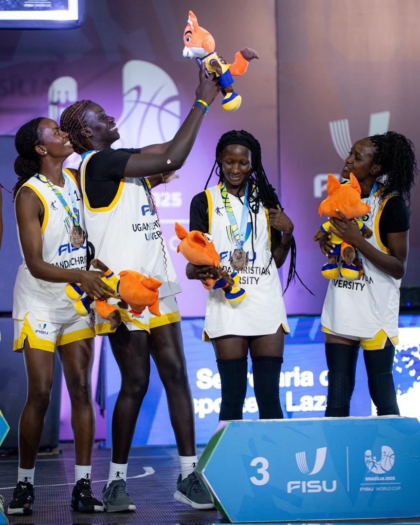 UCU Bags Bronze to Makes History at 2025 FISU 3x3 Basketball World Cup