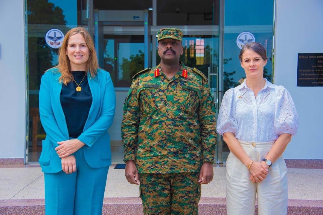 Muhoozi Hosts Joint Meeting with Danish and Dutch Ambassadors