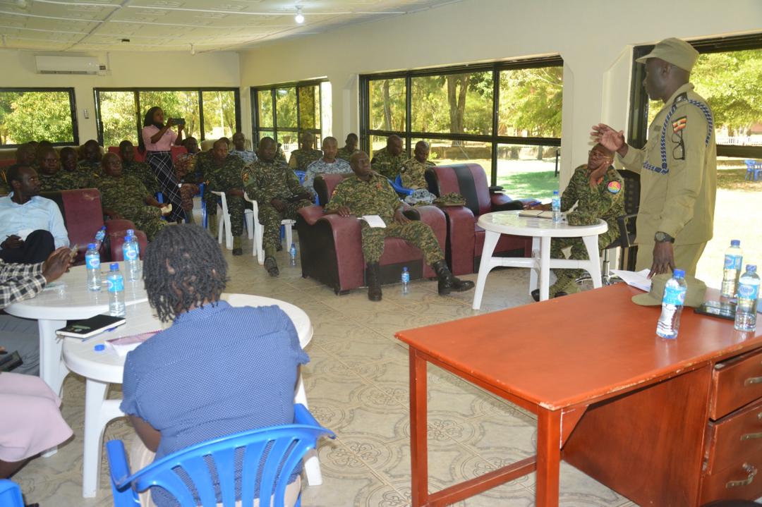 UHRC Gulu Conducts Legal Aid Outreach for UPDF Officers Ahead of Human Rights Commemorations