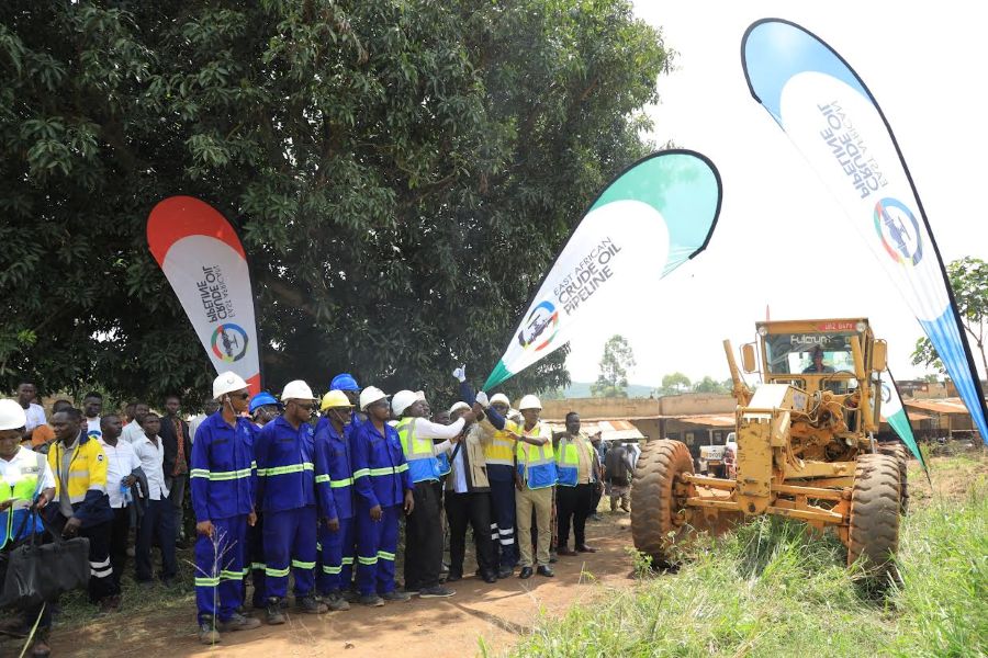 EACOP Starts Construction of Nyamasoga-Katooke Road in Hoima