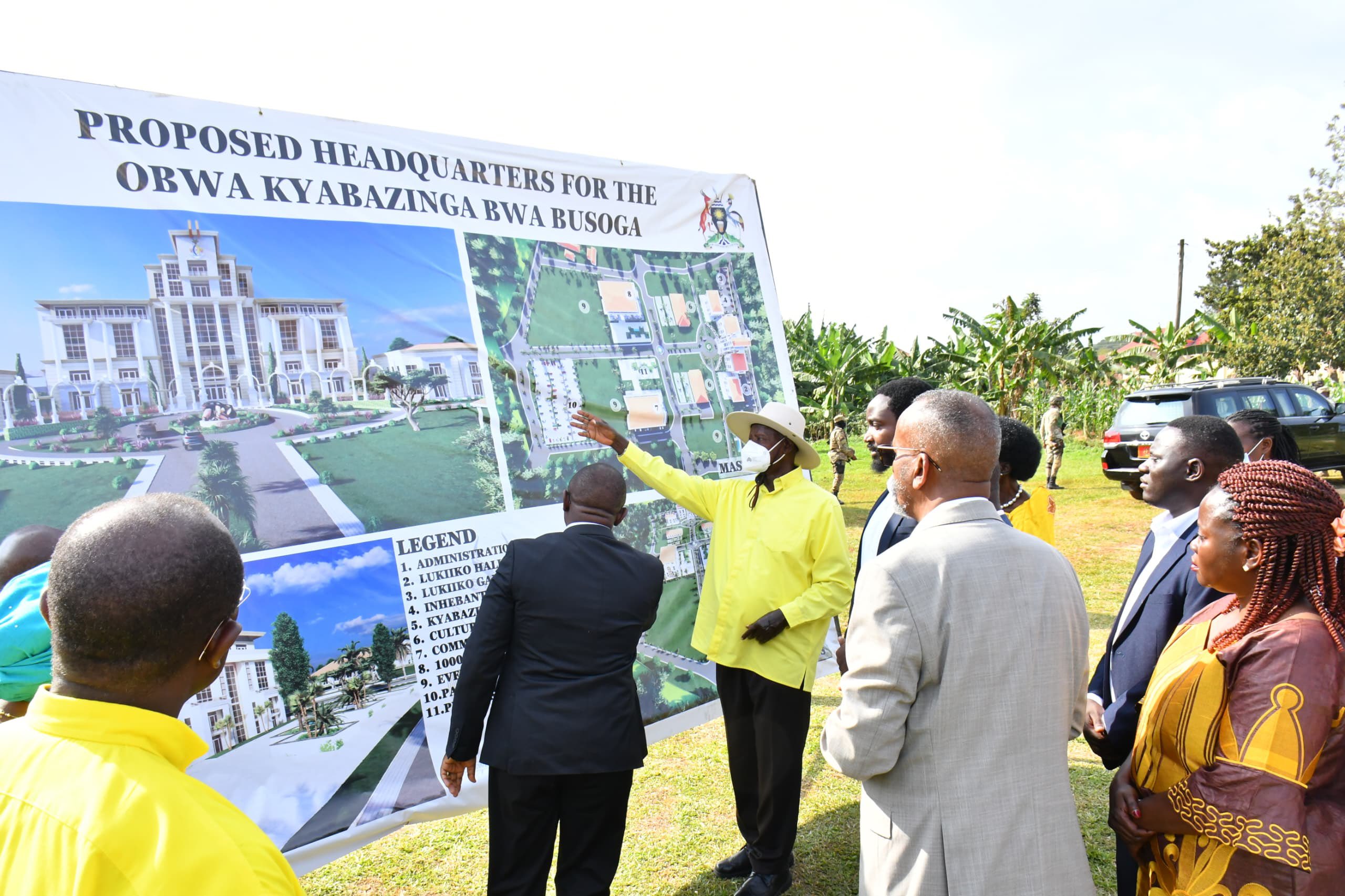 Museveni Commissions Construction of New Busoga Kingdom Headquarters