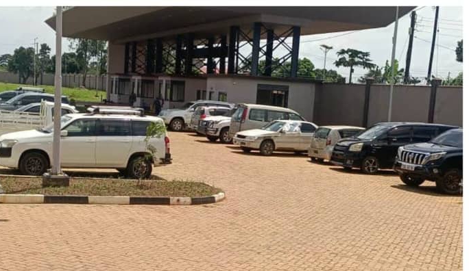 URA Impounds 33 Foreign-Registered Vehicles in Gulu Over Licence Violations