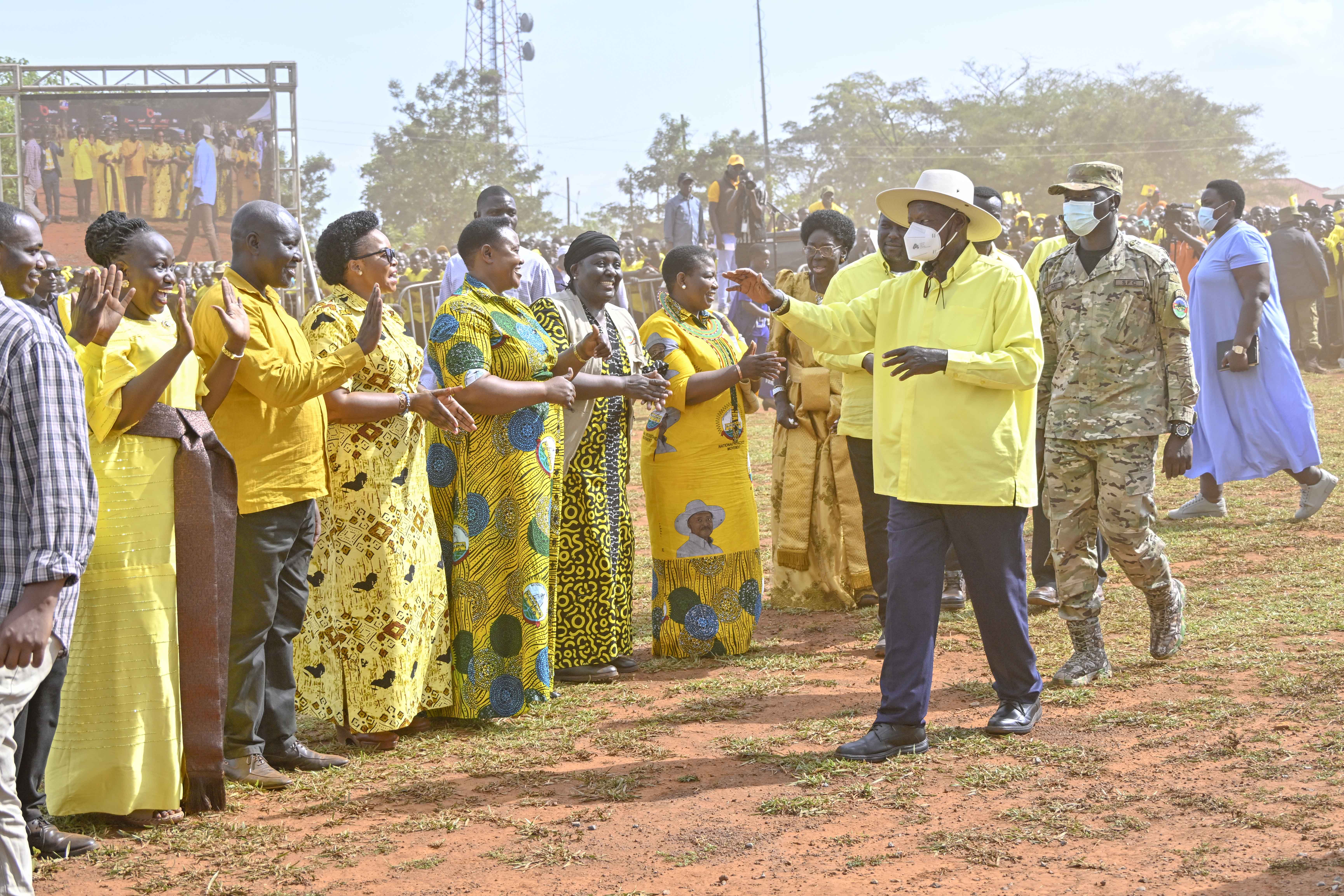 Bugiri: Museveni Hits  Campaign Trail in Busoga