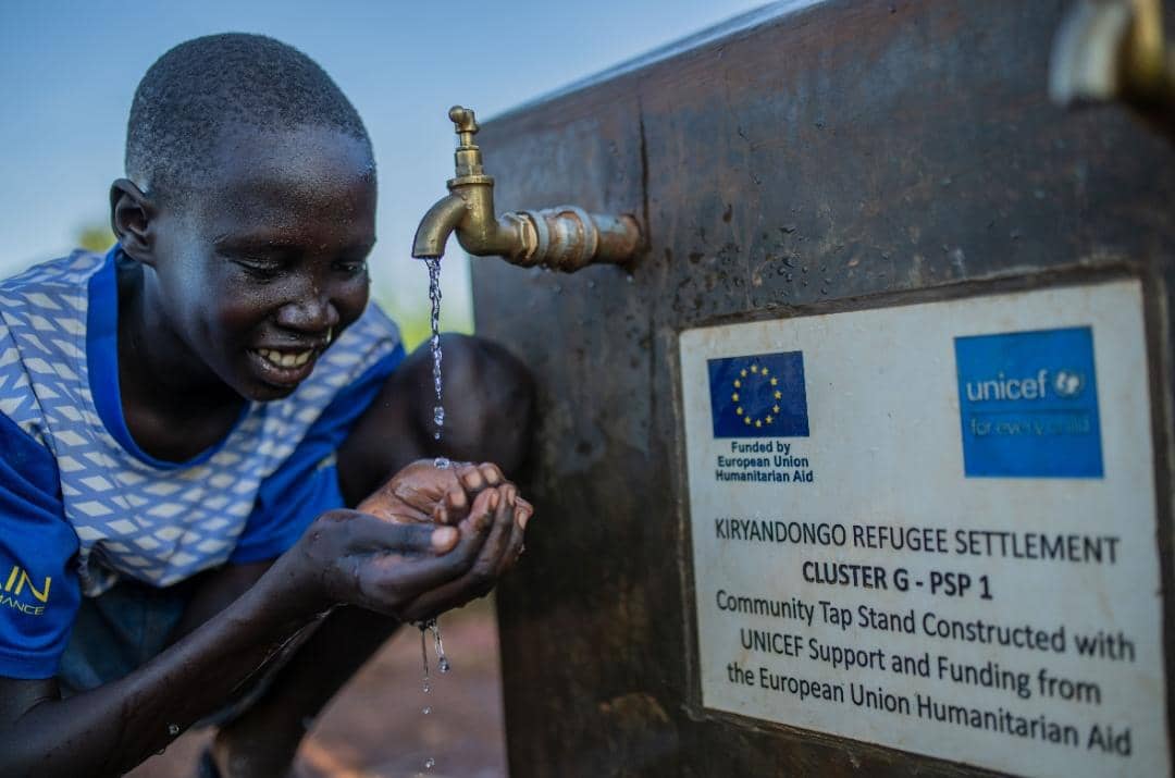 EU,UNICEF Partnership Transforms Water Access for 165,000 Refugees in Kiryandongo