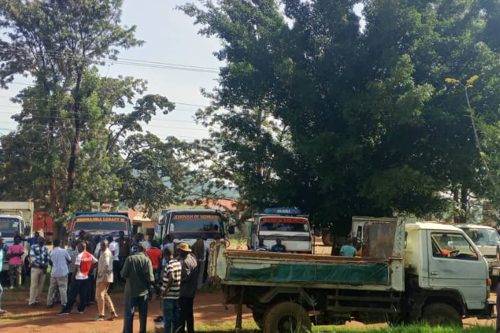 Hoima Lorry Drivers Protest Against NEMA Over Unfair Taxation, Vehicle Impounds