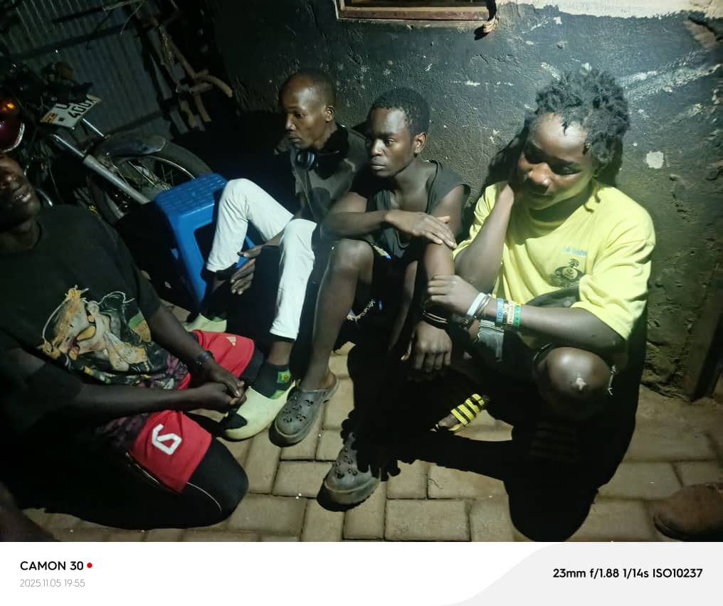 Police Arrest 204 Suspects in Kampala Crackdown on Drug Abusers and Habitual Offenders
