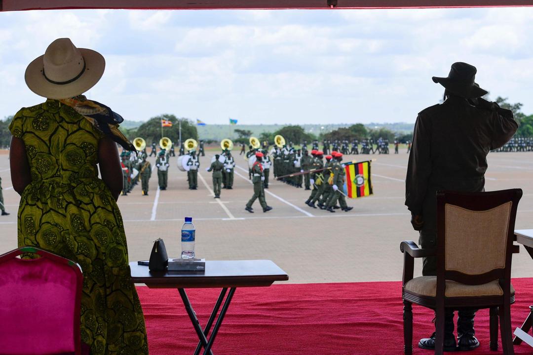 Museveni Commissions 498 UPDF and Allied Officer Cadets at Kaweweta
