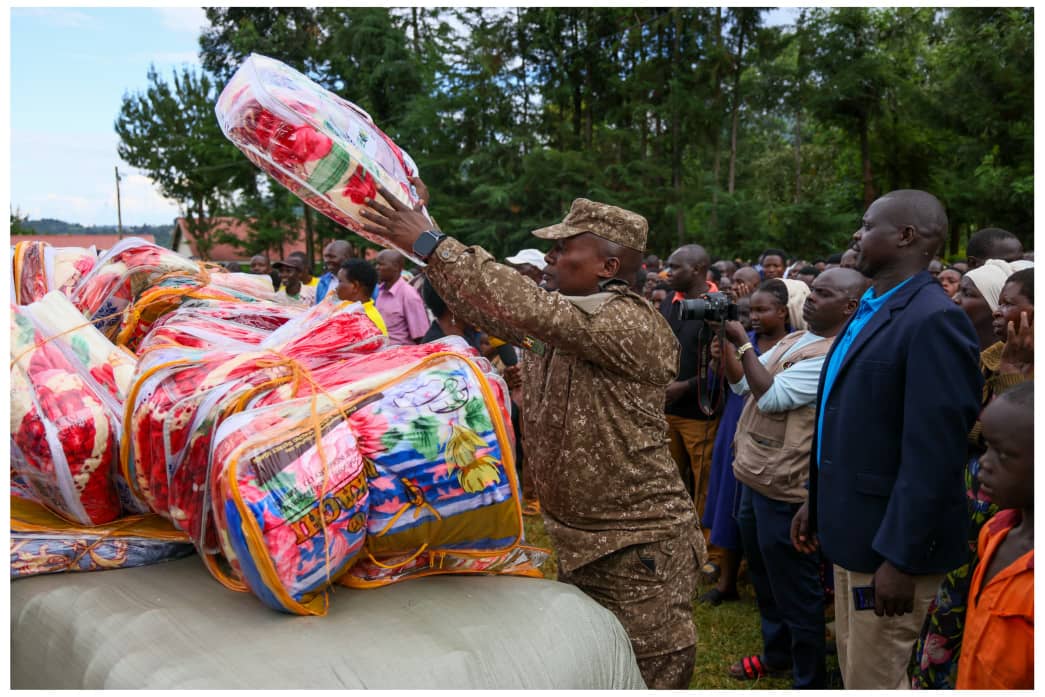 UWA Extends Relief to Sebei Landslide Survivors with Blanket Donations