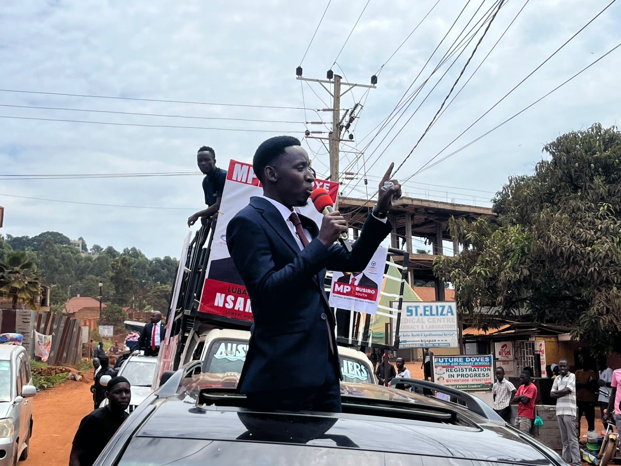 Munyagwa, Mutekanga, and Nsamba Rally Lusaniya Support in Wakiso, Makindye-Ssabagabo