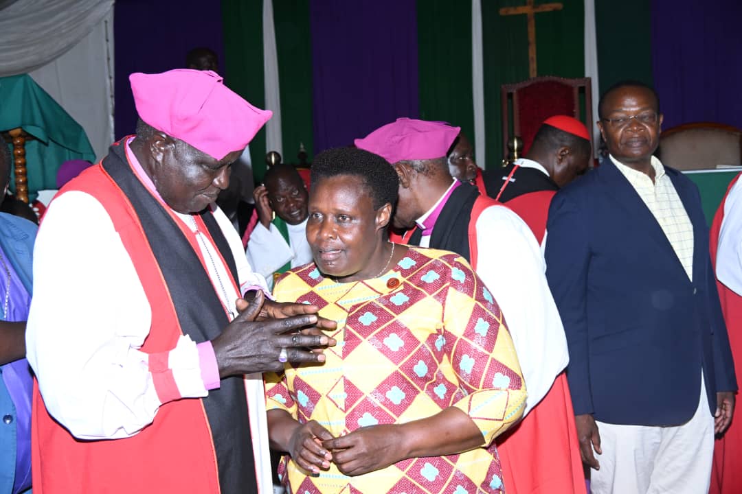 President Museveni Bids Farewell to Bishop Okude of Katakwa Diocese in Kenya