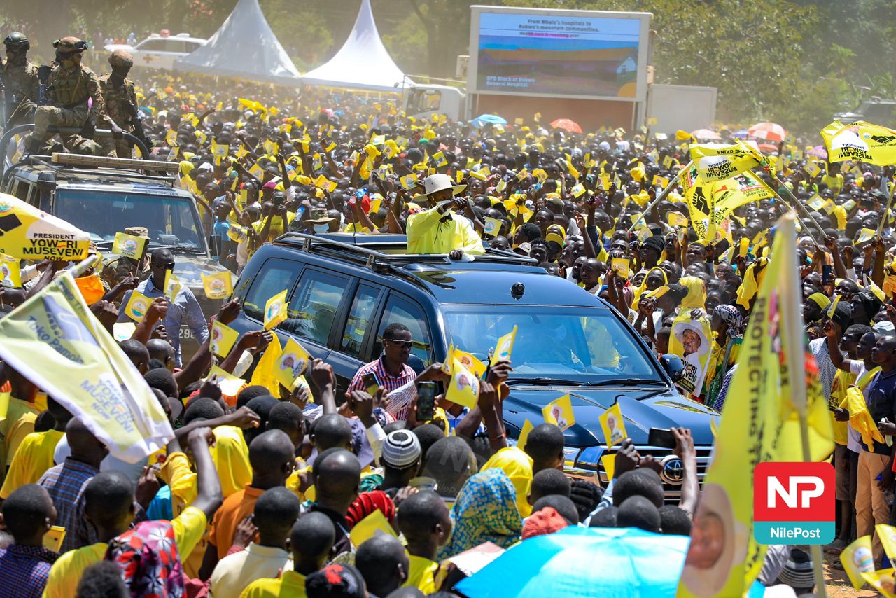 PICTURES: Museveni Tips Budaka on Fish Farming
