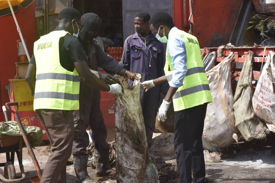 MUBS Students Clean Bugolobi Market in Community Service Drive
