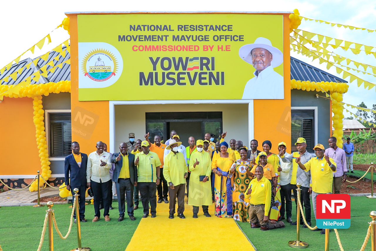 PICTURES: Museveni Commissions Mayuge NRM Headquarters