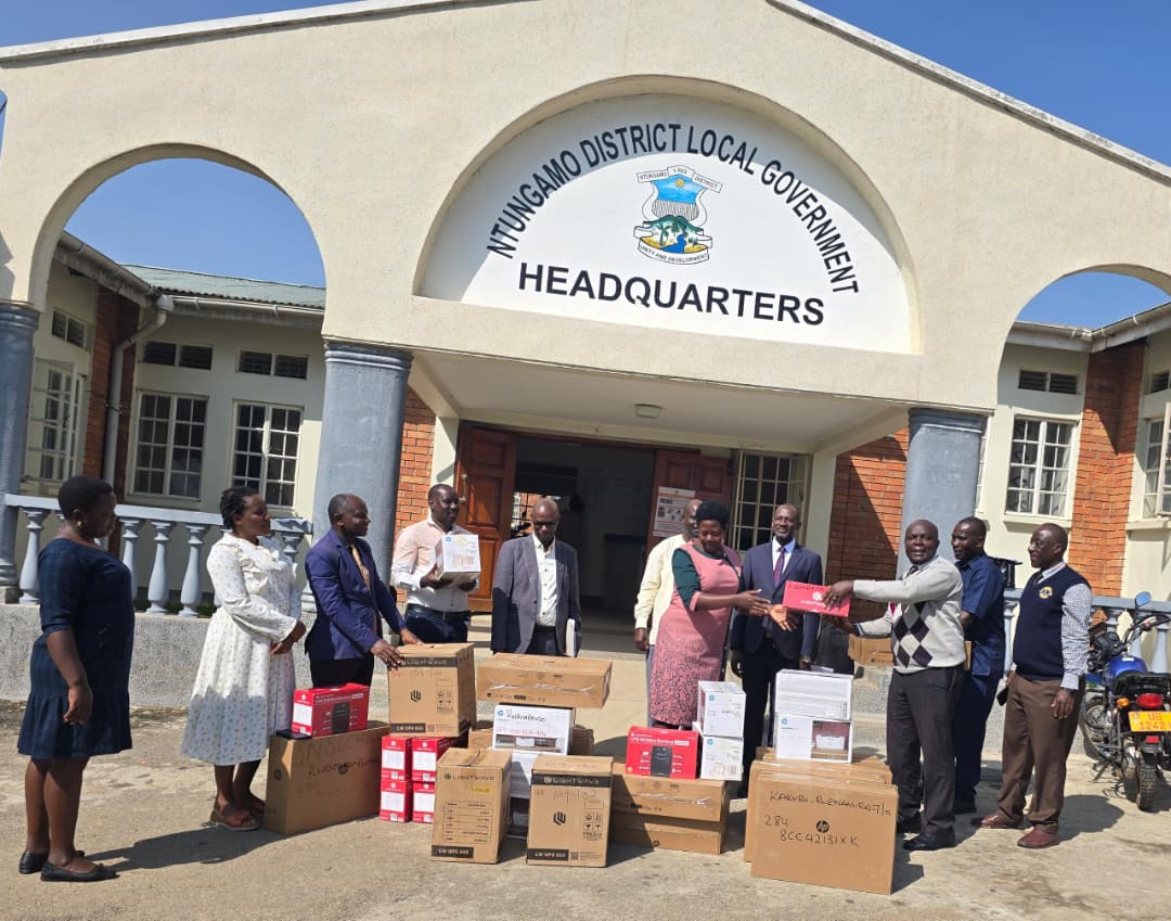 Ntungamo Hands Over ICT Boost to Eleven Town Councils