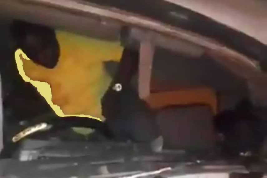 Viral Video Shows Responders Refuse to Rescue Driver in NRM Shirt After Accident