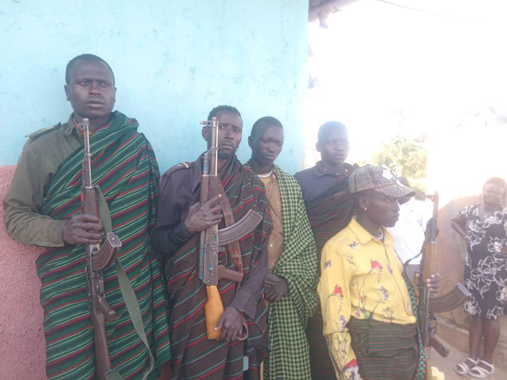 Notorious Warriors Surrender Illegal Firearms, Granted Amnesty in Kaabong