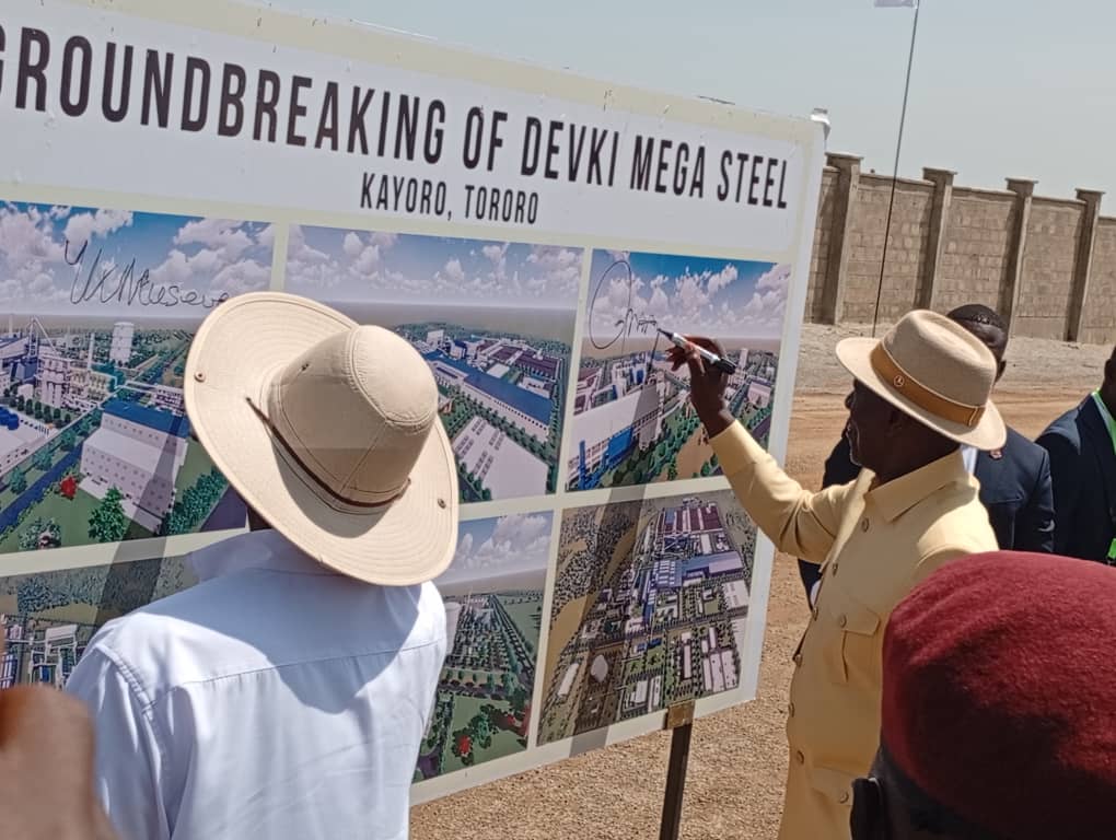 Museveni and Ruto Launch Devki's Shs1.7tn Steel Plant in Tororo, Push for Industrial Integration