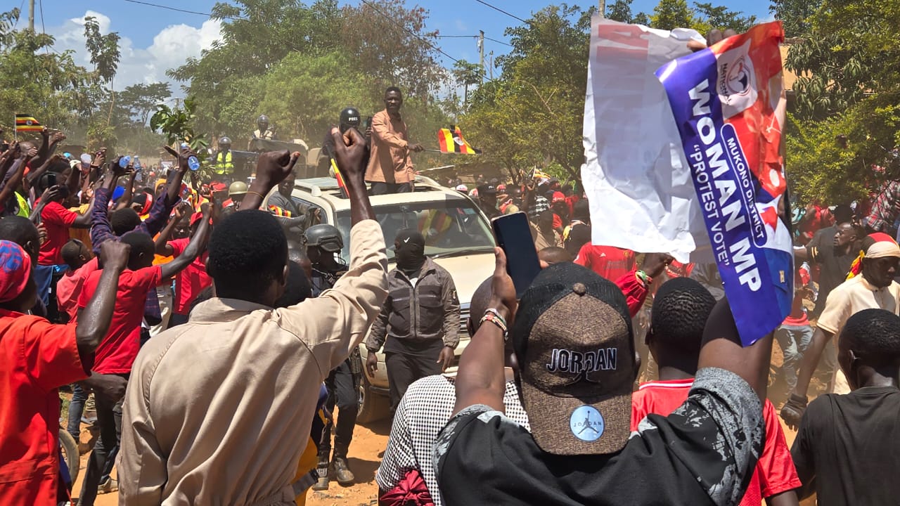 Heavy Security Meets Bobi's Big Crowd in Mukono