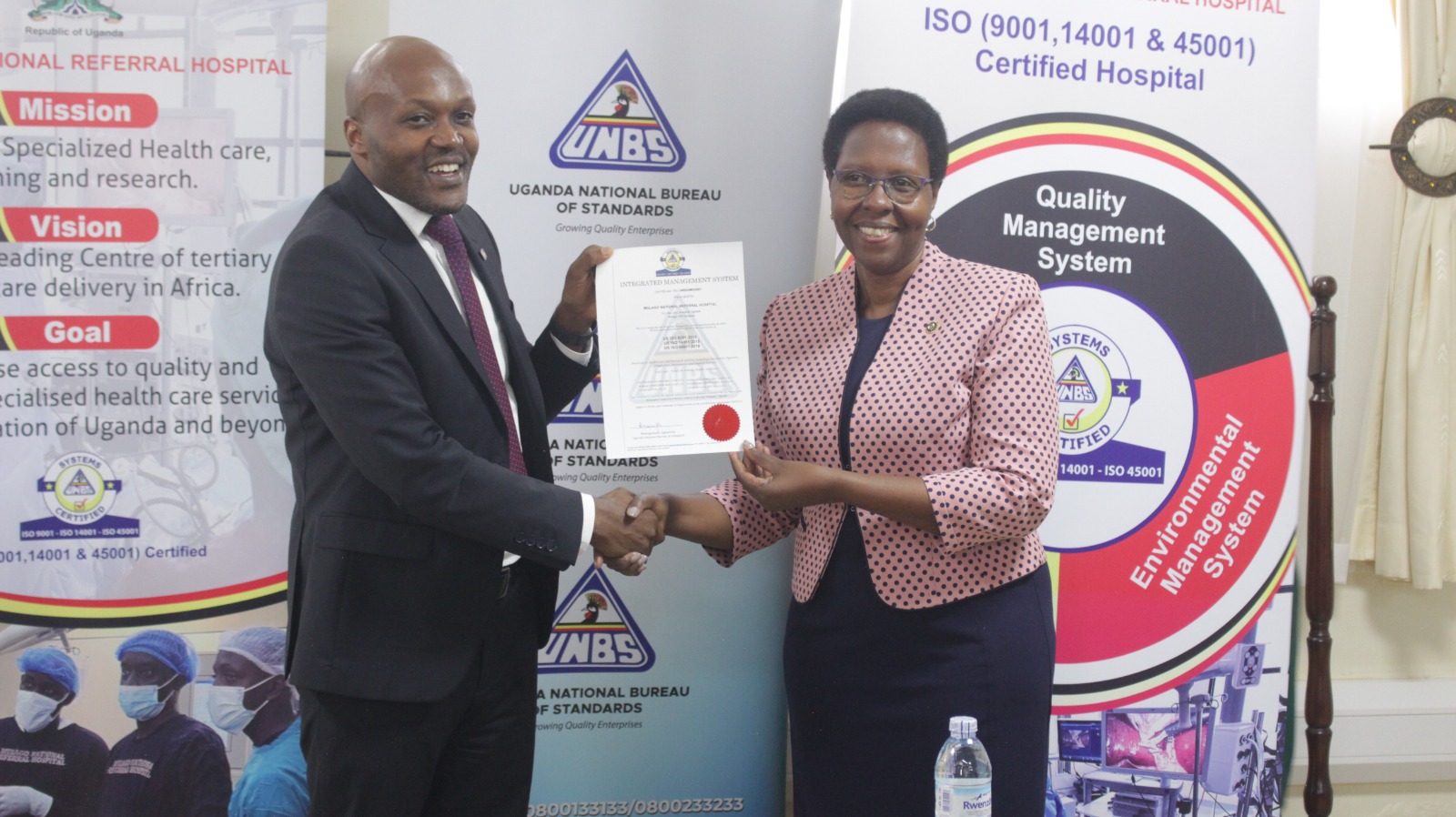 Mulago Hospital Joins Global Ranks with Three ISO Certifications