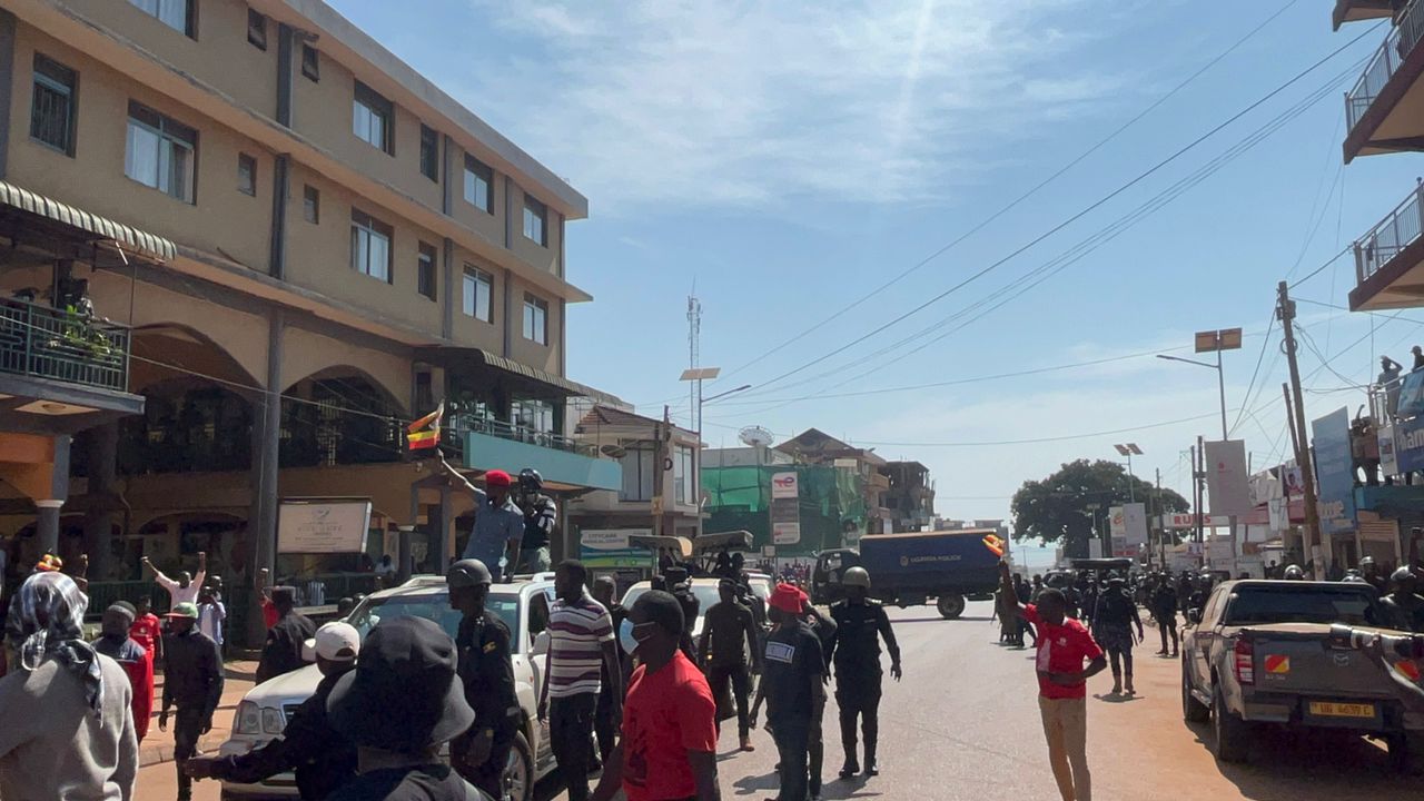 Bobi's Jinja City Rally Flops After Security Isolate Him