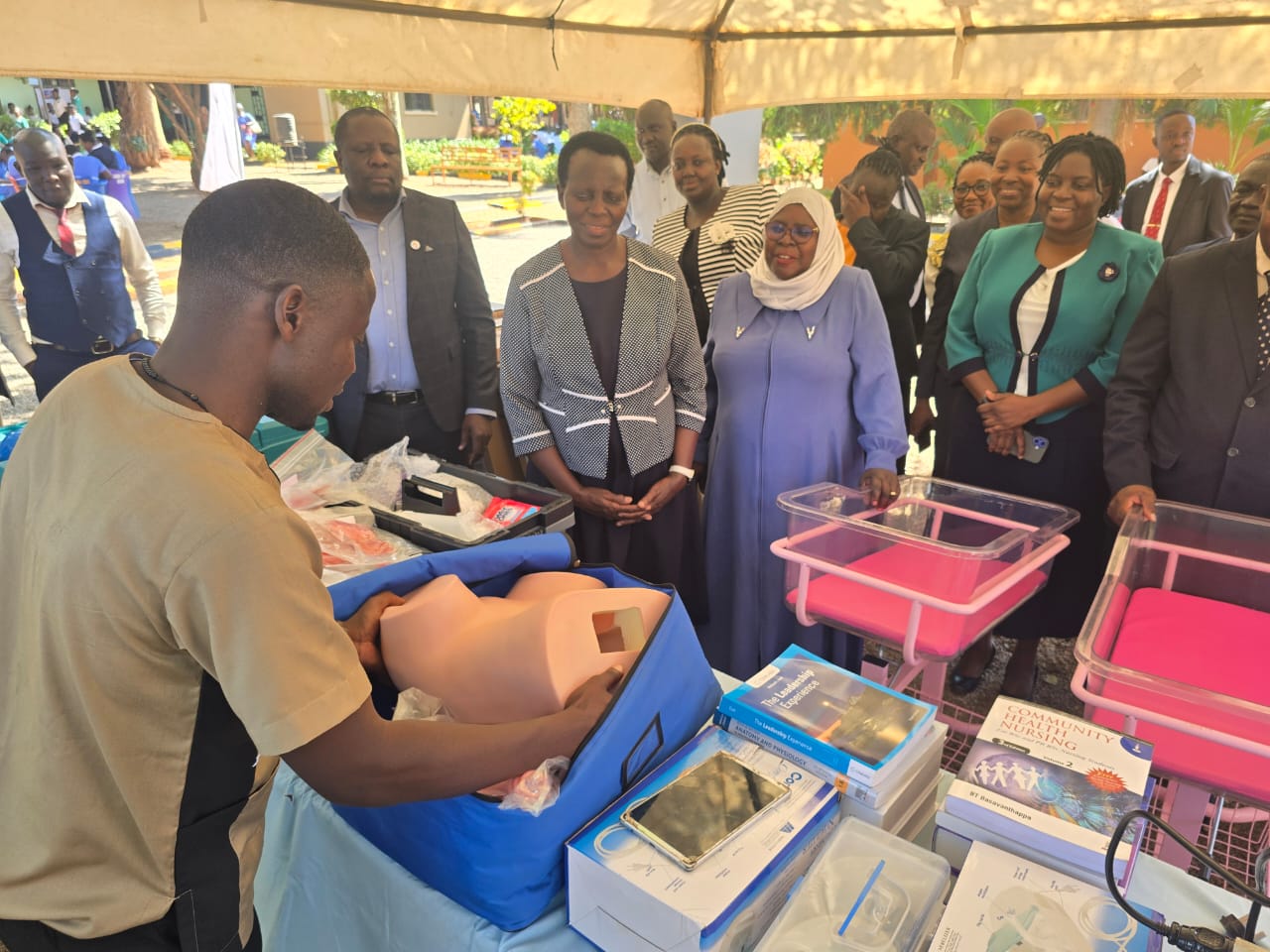 Belgium Donates Shs1.2bn Medical Training Equipment to Strengthen Health Education