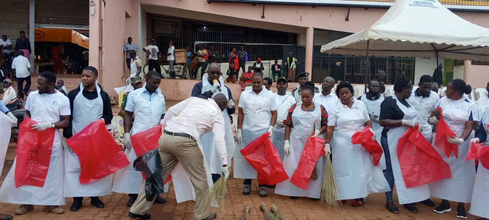 Hoima City Leaders Launch Weekly Cleaning Drive to Curb Disease Outbreaks