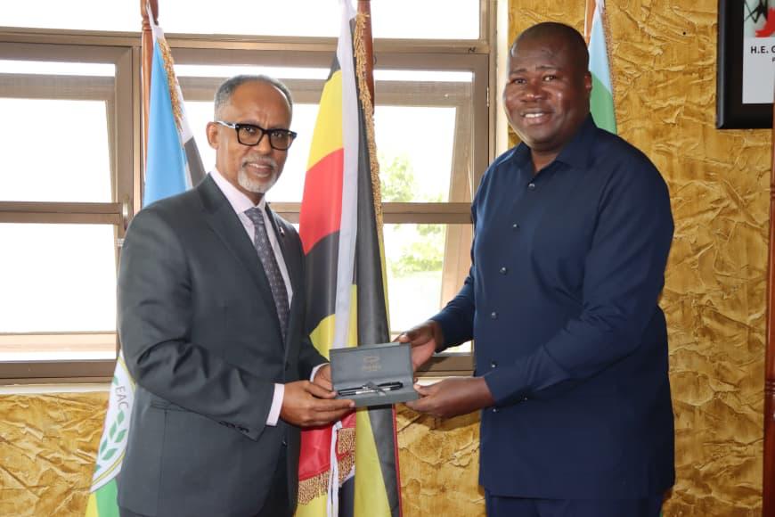 Defence Minister Oboth-Oboth Receives New ICRC Regional Head, Pledges Uganda's Continued Cooperation