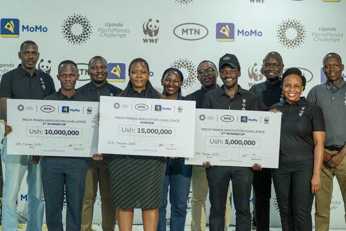 MTN Uganda, WWF Unveil Winners of Inaugural Pachi Panda Innovation Challenge
