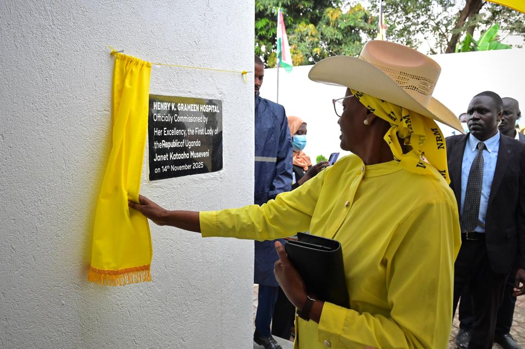 First Lady Janet Museveni Commissions Shs 400 Million Grameen Women’s Hospital in Rubaga