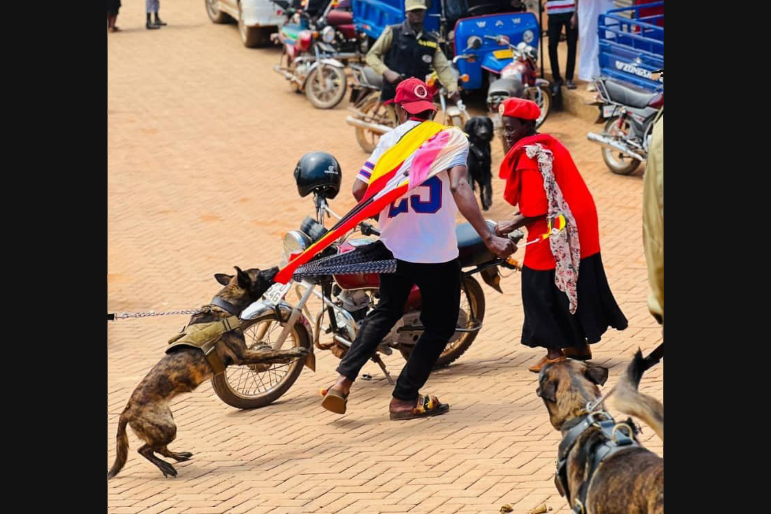 Police unleash dogs on NUP supporters at Kawempe rallies