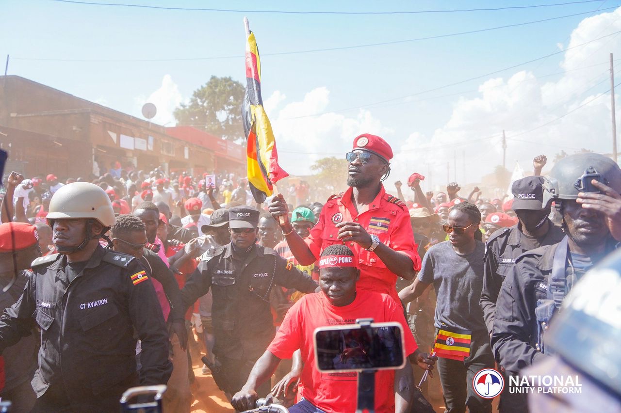 Bobi Wine Accuses Government of Forcing Schoolchildren to Attend Museveni Rallies