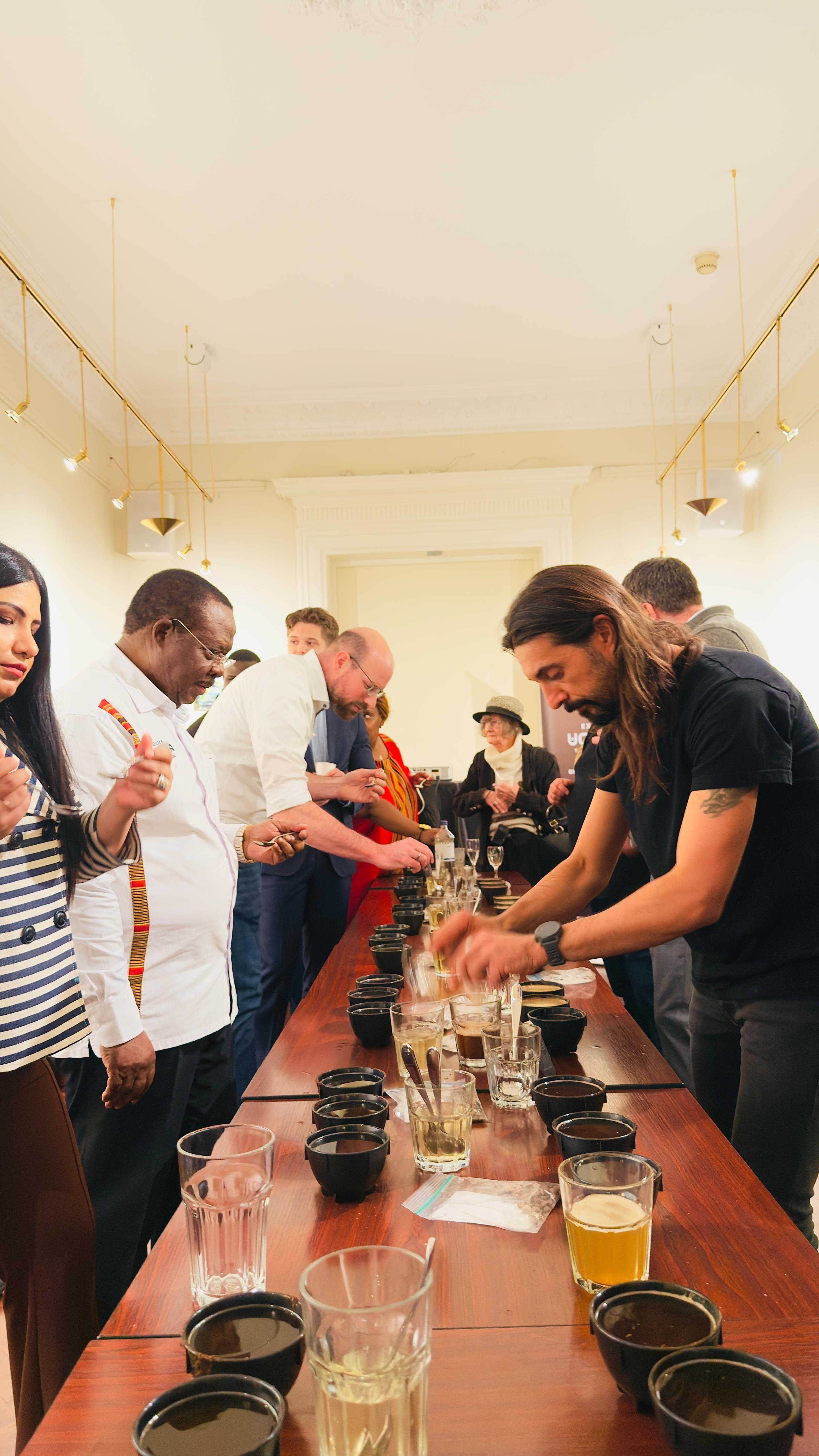 Premium Ugandan Coffee Showcased at Hamburg Cupping Event