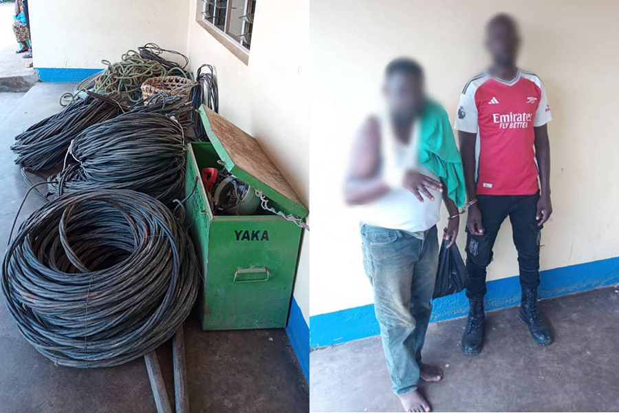 Former Umeme Staff Arrested in Intensified Crackdown on Power Line Vandalism in Luweero