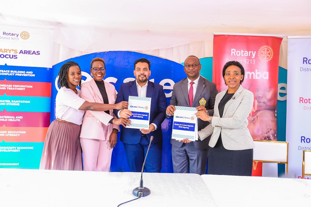 C-Care Uganda, Rotary Strengthen Partnership to Reach 50,000 More Ugandans with Essential Health Services