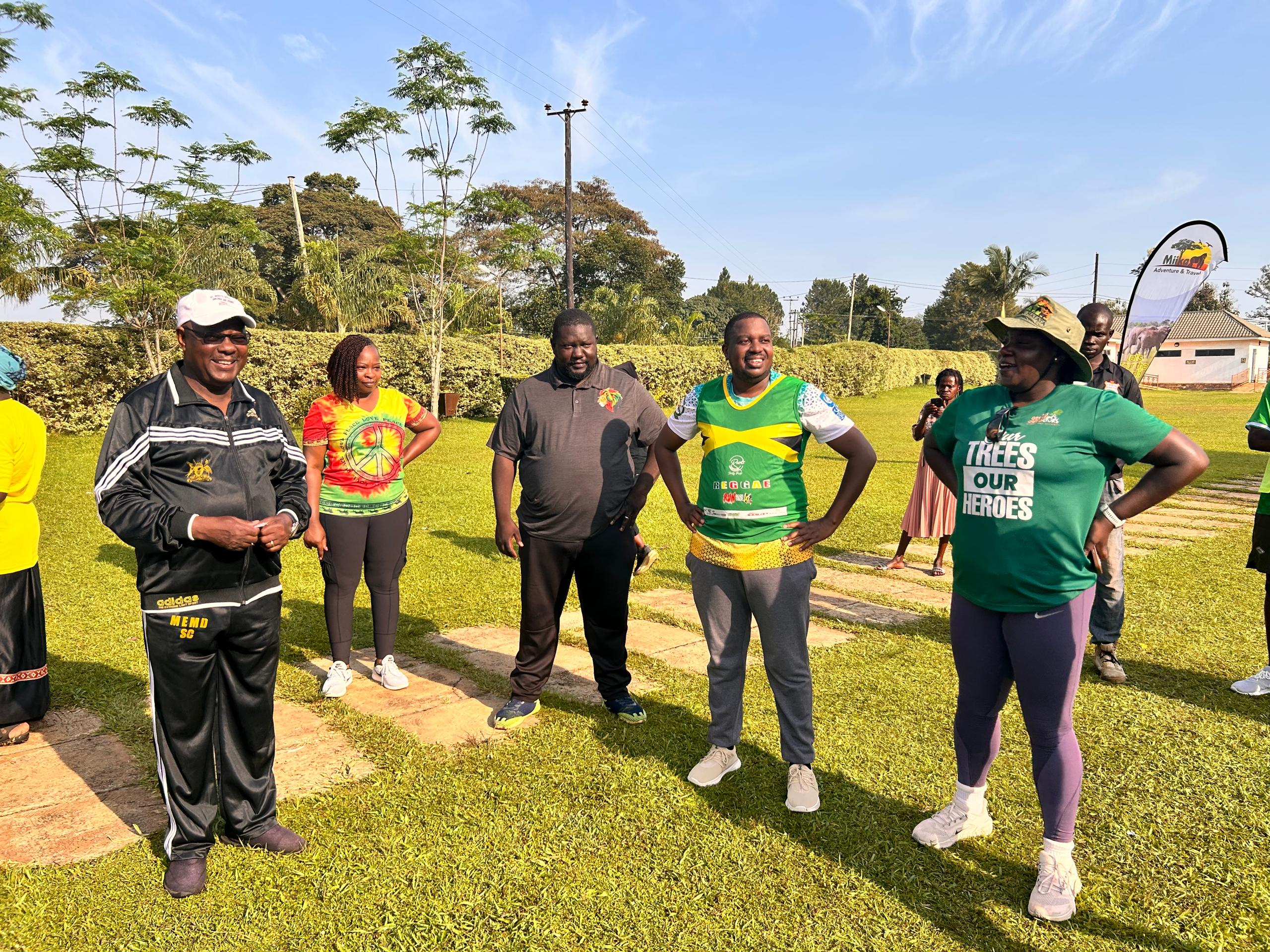 Hundreds Participate in 2025 Reggae Run in Hoima City