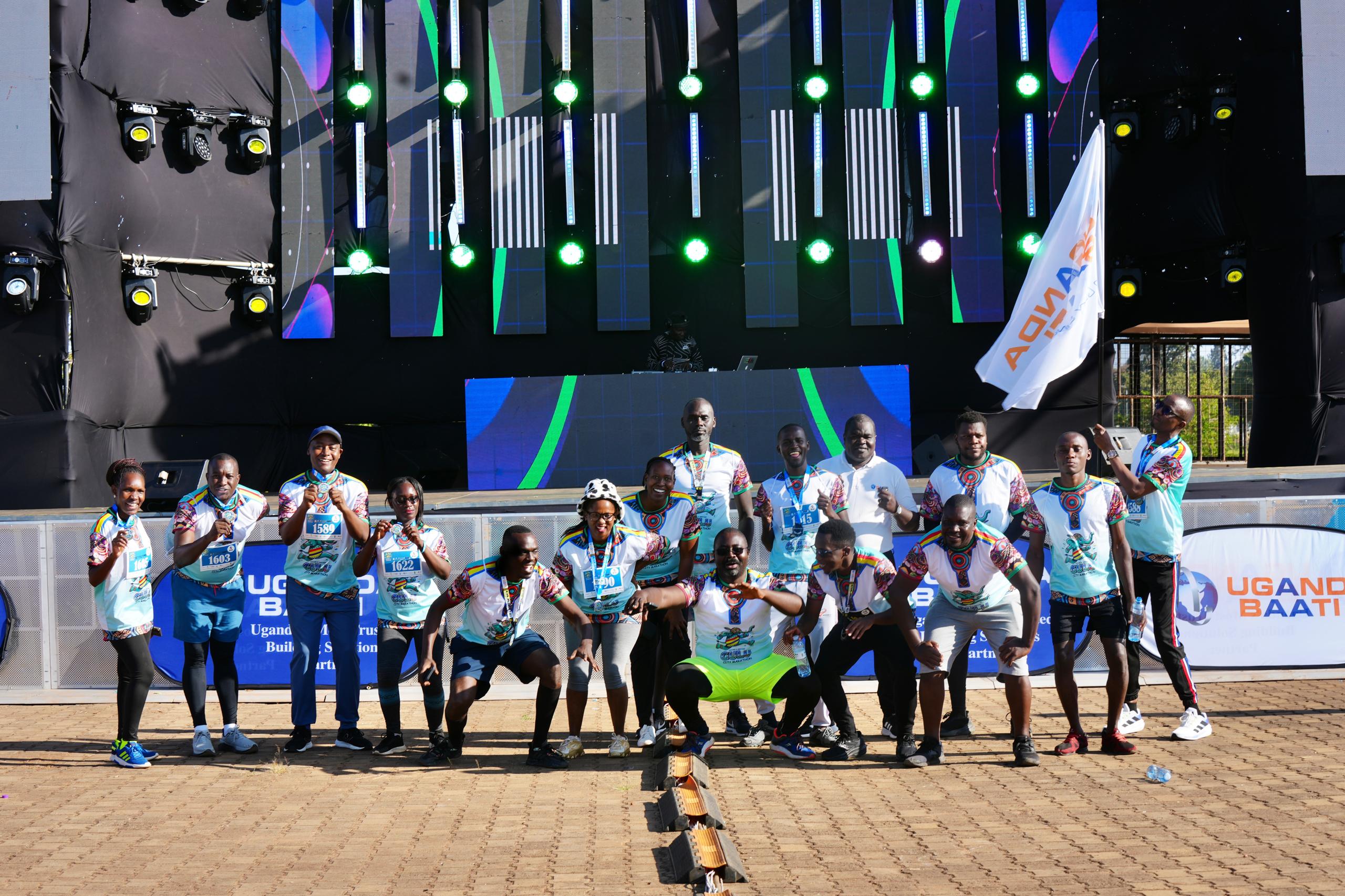 Uganda Baati Champions Health, Heritage at Gulu City Marathon