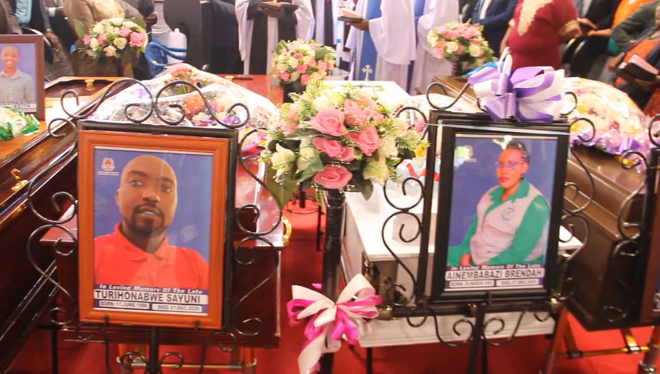 Seven Family Members Who Died in Masaka Road Accident Laid to Rest