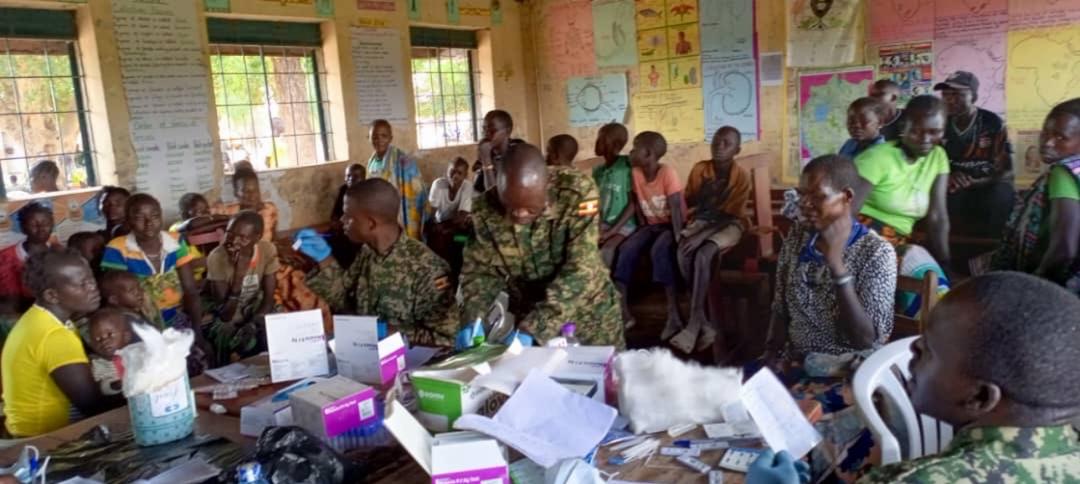 Over 3,000 Treated During  UPDF Medical Camps  in Karamoja