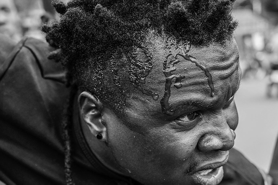 PICTURES: 'Goons' Attack Bobi Wine Campaign Team in Gulu