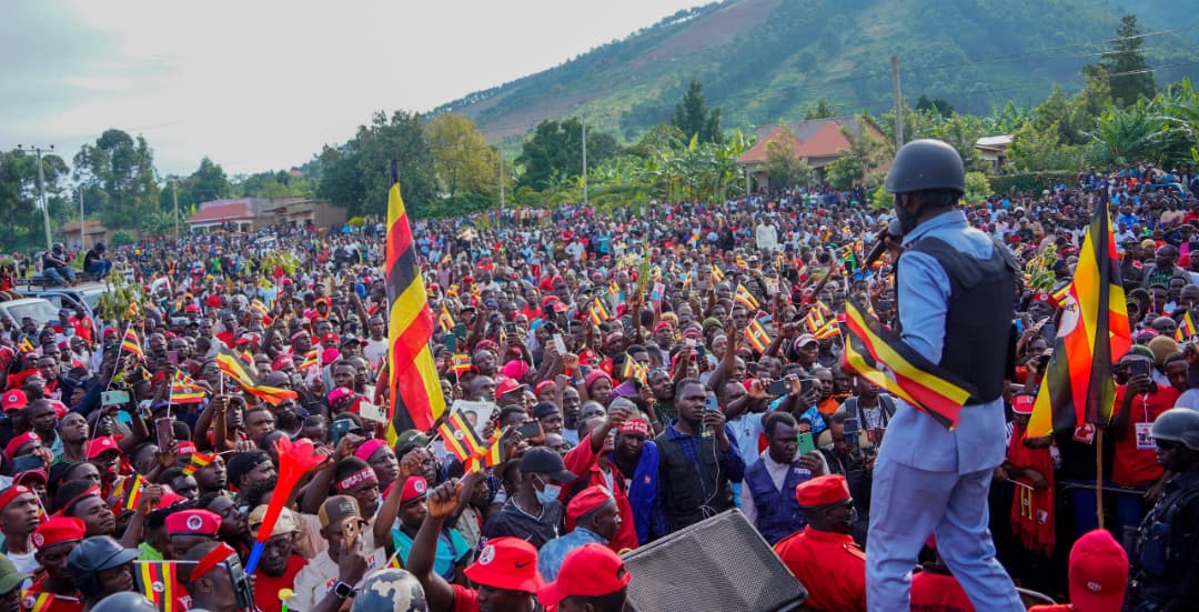 Bobi Wine  Promises Improved Services in Ibanda
