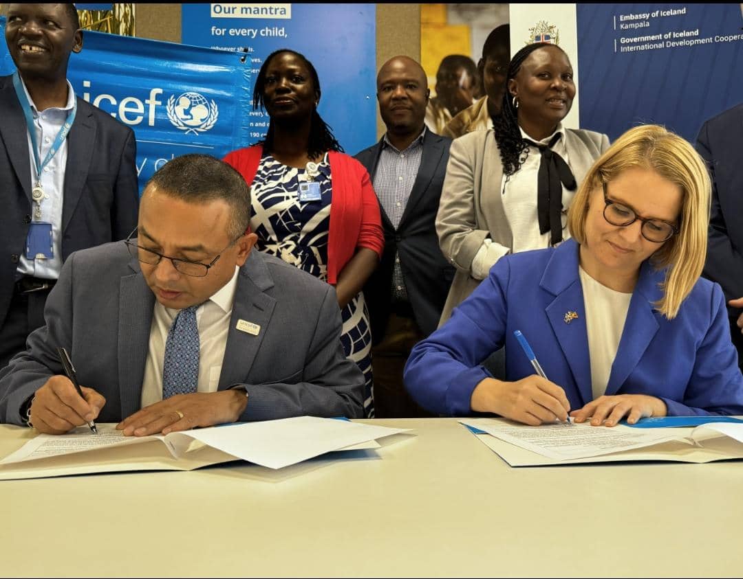 Iceland Commits Shs 21.2 Bn to UNICEF Uganda to Support Vulnerable Children, Adolescents