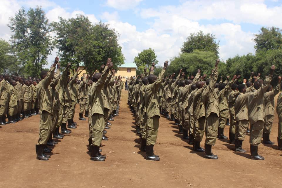 Police Pass Out 1,296  Election Constables in Karamoja