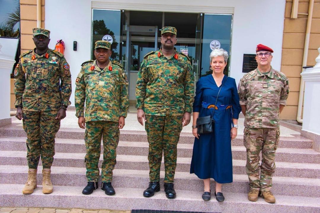 CDF Gen. Muhoozi Hosts French Ambassador to Strengthen Military ,Bilateral Ties