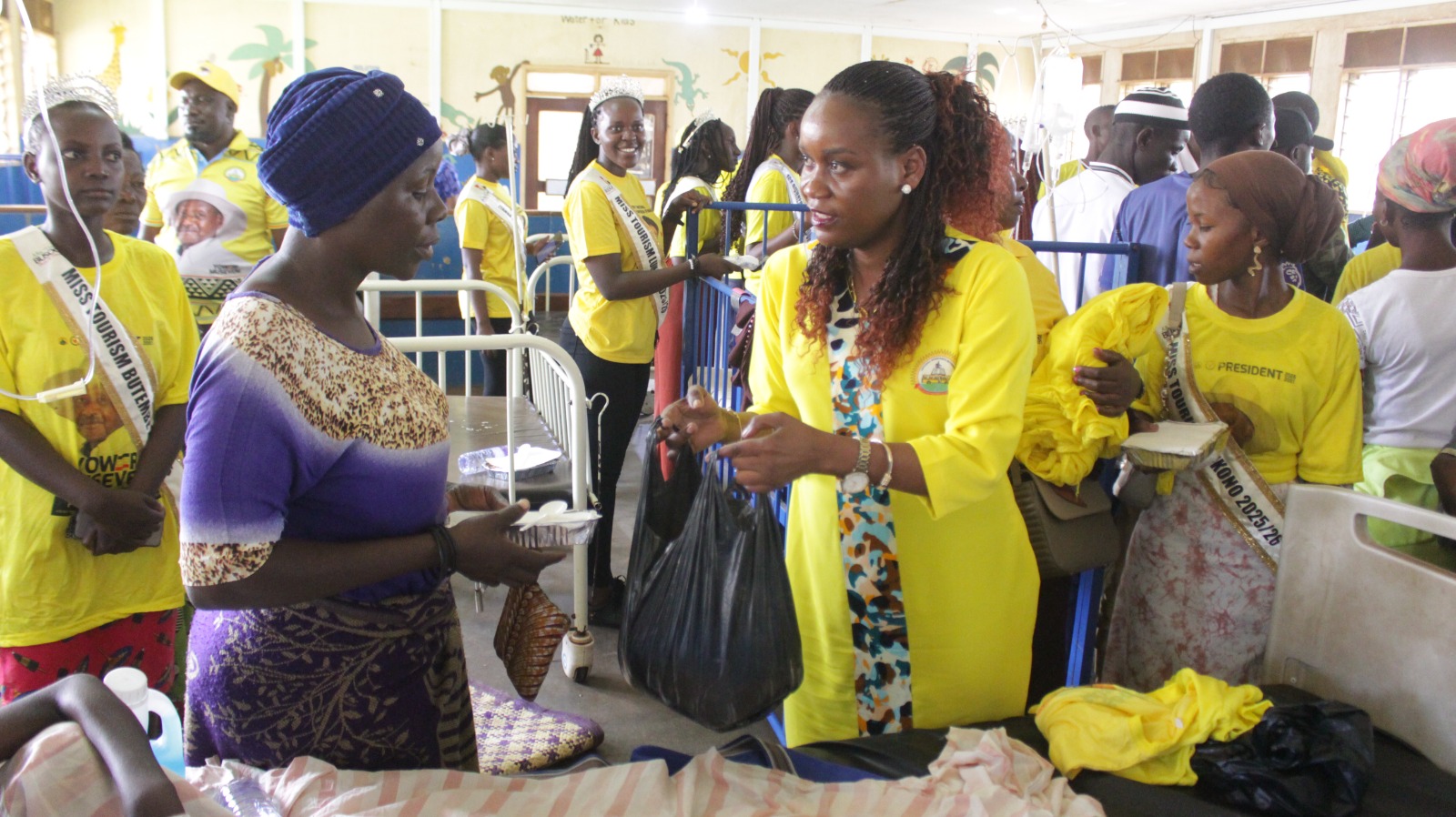 Kadaga’s Team Shares Festive Season Cheer with Busoga Hospital Patients