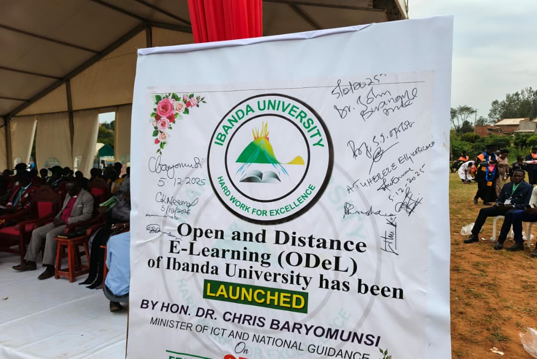 Baryomunsi Launches Open and Distance E-Learning at Ibanda University, Pledges Greater Govt Support