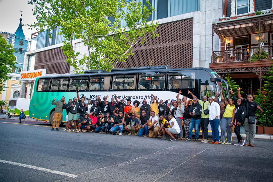 Kayoola E-Coach Reaches Cape Town After 7,125km Expedition as MTN Showcases Smart Mobility Tech