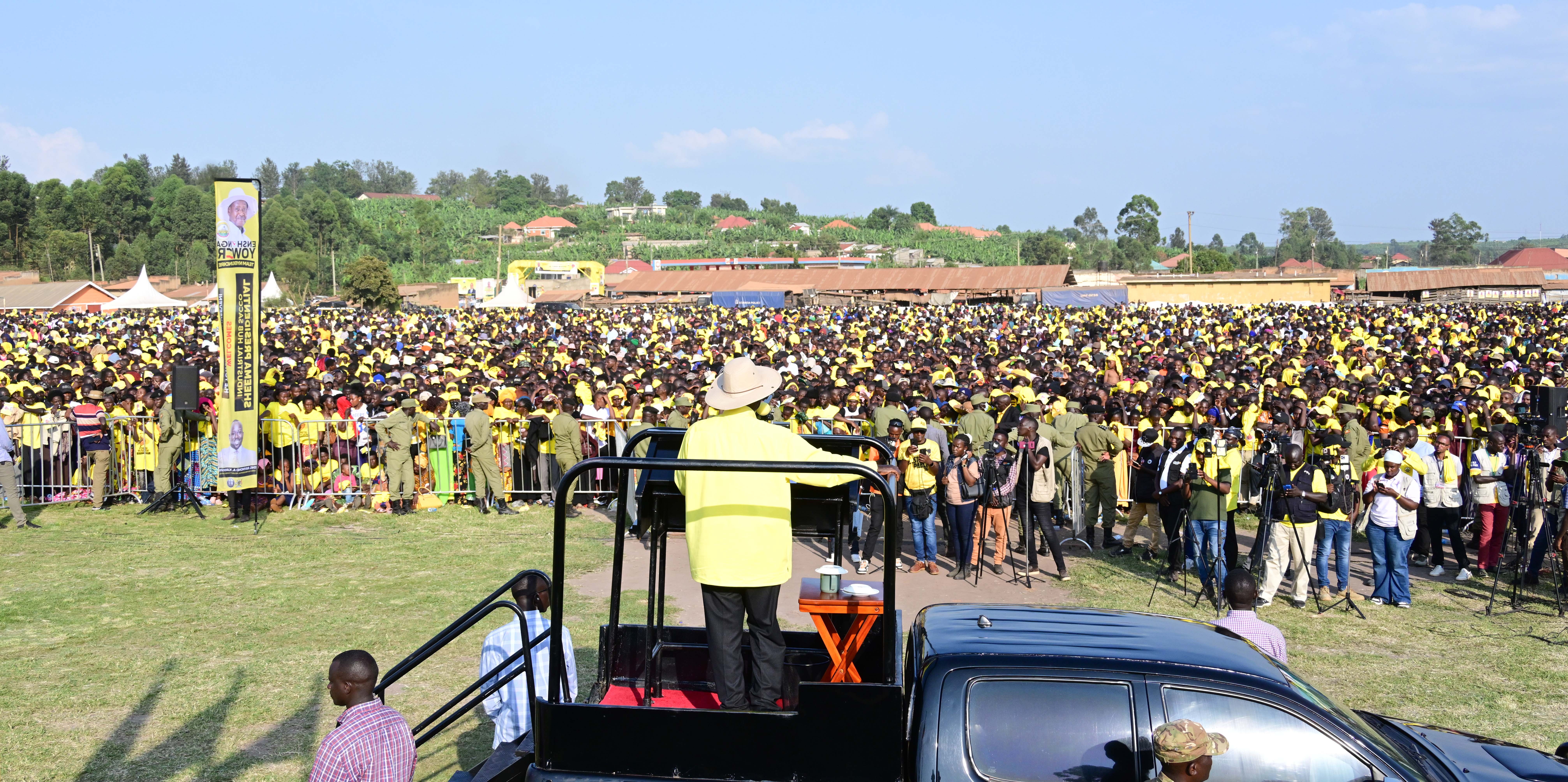 Here Are the Gains You Should Protect- Museveni Tells Sheema