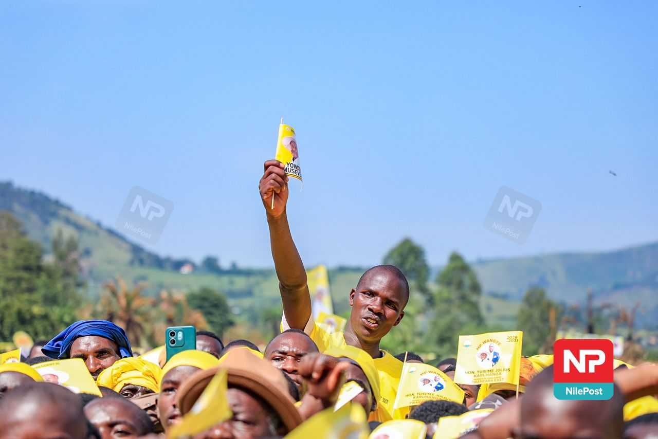 PICTURES: Museveni Focus on Roads, Power and Health Services in Rwampara
